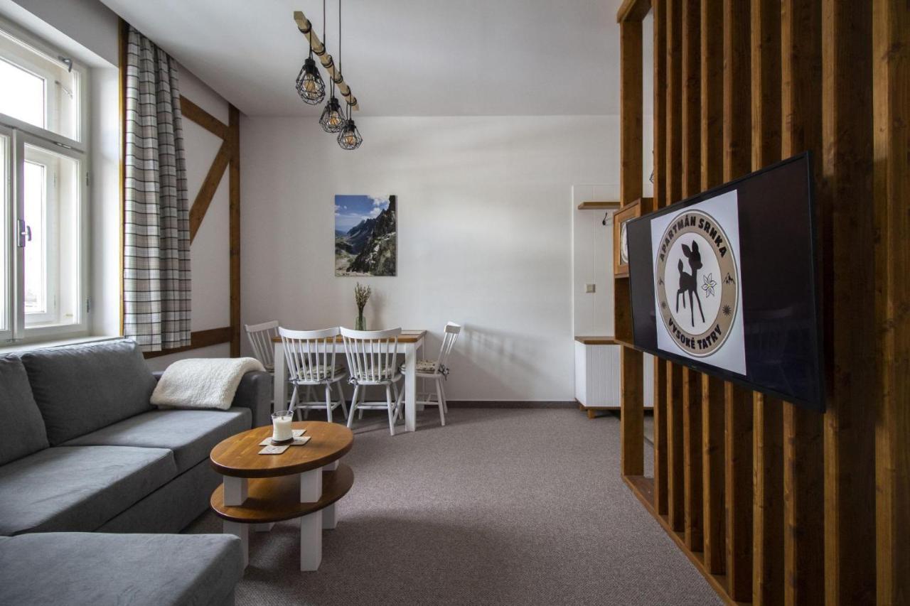 Apartman Srnka S Vyhladom Na Vysoké Tatry Exteriör bild