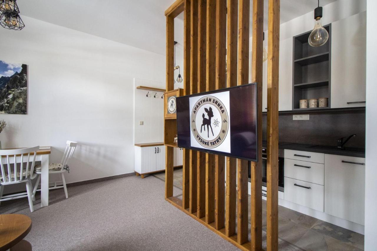 Apartman Srnka S Vyhladom Na Vysoké Tatry Exteriör bild